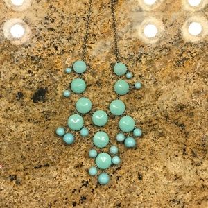 Beveled bubble necklace